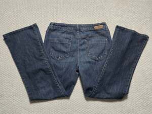 DKNY Jeans Women Soho Boot Dark Wash Denim Jeans Size 8